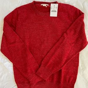 J.Crew Boys Cotton Crewneck Sweater